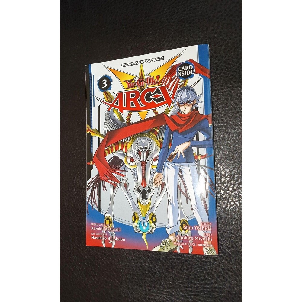 Yu-Gi-Oh! ARC-V Volume 3 Shin Yoshida Manga VIZ Media Paperback Blue Shonen